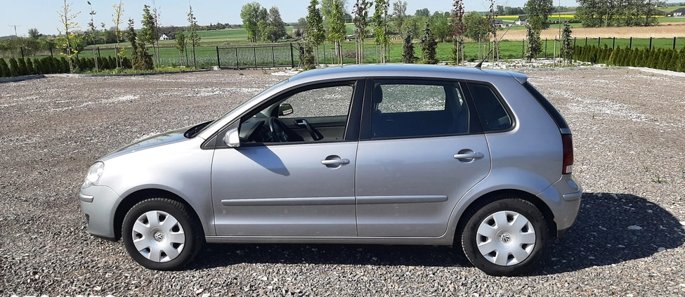 Volkswagen Polo cena 14500 przebieg: 189000, rok produkcji 2009 z Słomniki małe 781